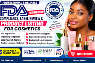 be your fda cosmetics registration and compliance consultan