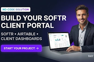 build a softr client portal with airtable database