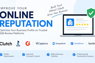 enhance your online reputation on clutch b2b g2 capterra designrush goodfirms