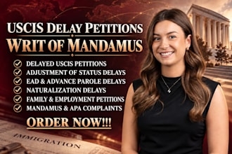 draft writ of mandamus and uscis delay petitions
