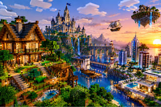 build a custom minecraft map, world, or adventure map for you