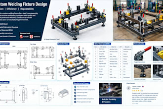 design custom jigs, fixtures and tooling for manufacturing