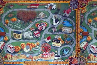 design a custom game board, player board, tabletop game boards and game map