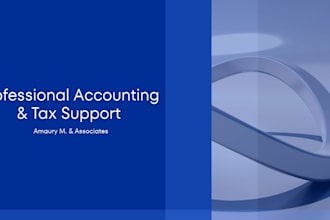 do accounting reports, financial analysis and tax documents