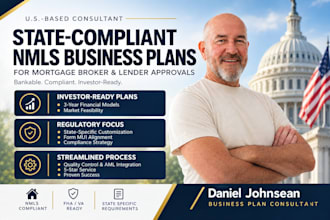write an nmls business plan for mortgage broker approval