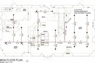 draft nfpa 13 fire sprinkler system layouts and shop drawings