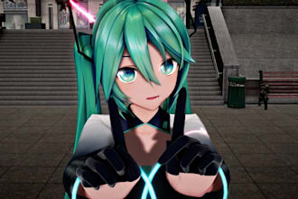 fix, rig, convert and animate 3d model for mmd vrchat vroid warudo vrm sfm