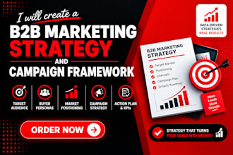 create a b2b marketing strategy and campaign framework
