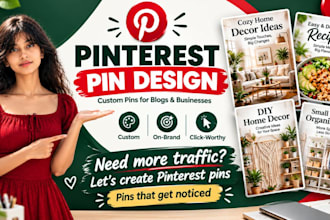 design eye catching pinterest pins with a free guide
