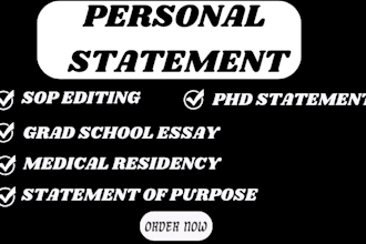 proofread and polish your grad school sop or residency essay
