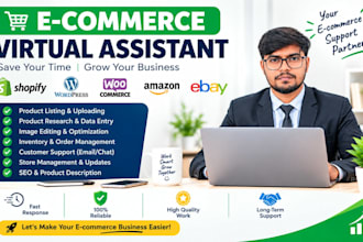 be your ecommerce VA for store management