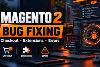 fix magento 2 bugs, errors and extension issues