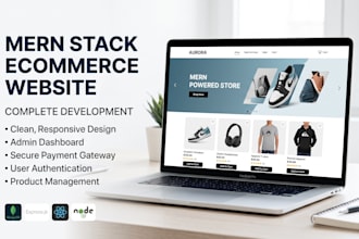 build a mern ecommerce website with admin dashboard