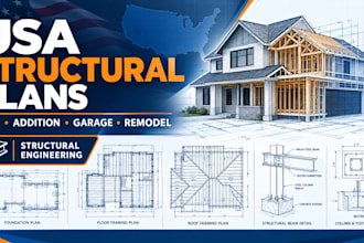 design residential structural plans, adus, garages and remodel