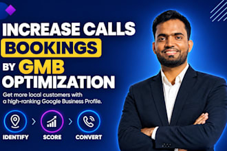increase calls and bookings for cleaning company by gmb optimization and ranking
