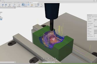 generate g code for machine with cnc programing and axis tools in fusion 360
