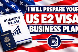 prepare your e2 visa business plan