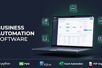 build custom python automation software for business