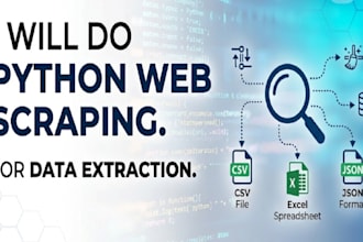do python web scraping for data extraction