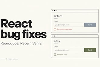 fix react and nextjs website bugs