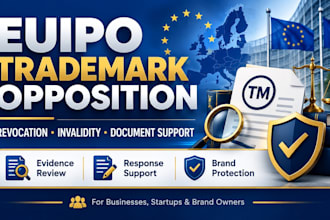 assist euipo trademark revocation invalidity and opposition documents
