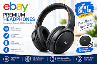 design professional ebay product listing and gallery images