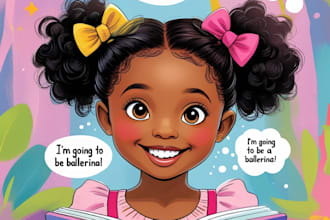 create a custom kids coloring book for amazon KDP