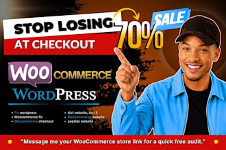 fix wordpress woocommerce checkout errors bugs and website issues