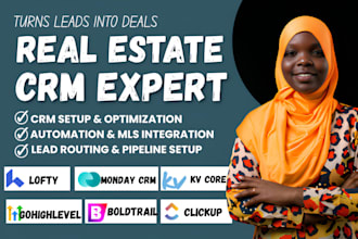 build real estate CRM automation with ghl, lofty crm kvcore boldtrail lofty ghl