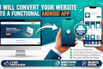 convert your websites to android apps
