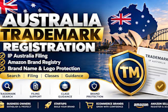 register australia trademark IP australia filing and amazon brand registry