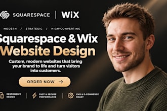 squarespace website squarespace redesign wix website design wix landing page SEO