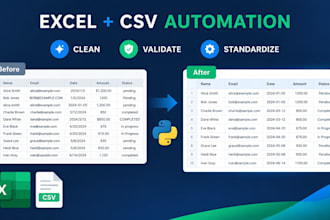 automate your excel or CSV workflow with python