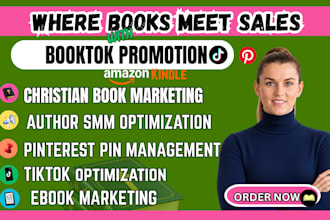 booktok author smm christian childern book ebook promotion pinterest pin booktok