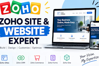 setup zoho sites zoho landing page zoho people zoho creator zoho website