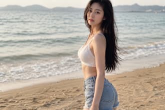 create ai influencer ai model for instagram fanvue lifestyle content, ai model