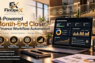 automate your month end close and finance workflows with ai