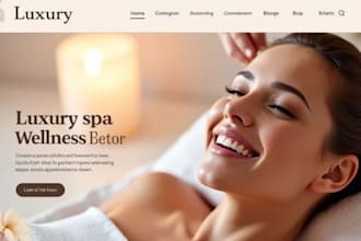 design med spa website beauty salon aesthetic clinic website design