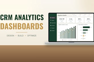 build or improve your salesforce CRM analytics dashboard