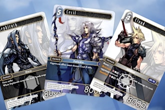 design custom anime trading cards, pokemon tcg, collectible, fantasy game card