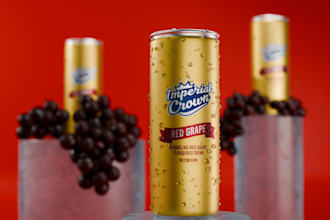 create a realistic 3d product render of your canned drink