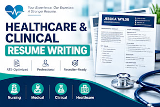 ats healthcare resume writing, nursing CV, medical resume and clinical CV expert
