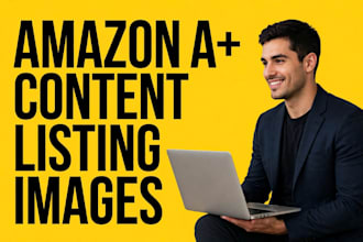 design amazon listing images and a plus content