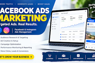 run facebook and instagram ads, meta ads marketing and campaign management