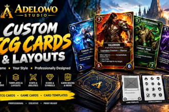design custom tcg cards and layouts