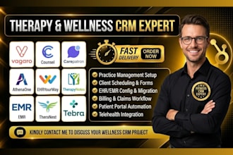 vagaro counsol carepatron athenaone ehryourway therapynotes emr theranest tebra