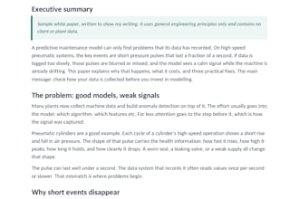 write a short industry 4 or industrial ai case study or pov paper