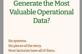 write industry 4 and industrial ai white papers povs and case studies