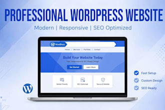 create a profissional responsive business website
