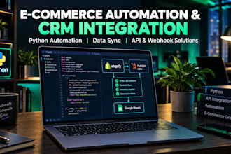 build ecommerce automation and CRM pipelines